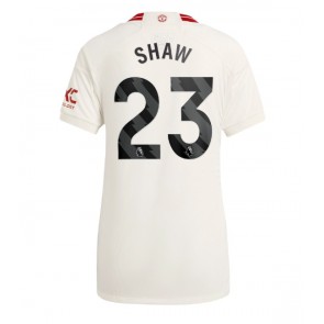 Manchester United Luke Shaw #23 Tredje Tröja Kvinnor 2023-24 Kortärmad